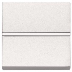 Переключатель 1-клавишный ABB ZENIT, альпийский белый, N2202 BL