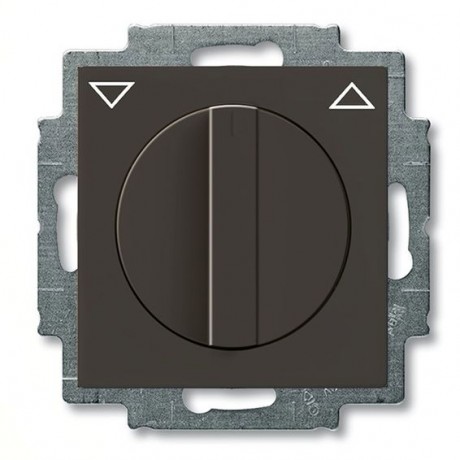 Механизм поворотного выключателя для жалюзи ABB BASIC55, механический, château-black, 2723 UCDR-95-507