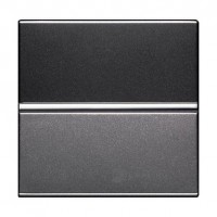 Переключатель 1-клавишный ABB ZENIT, серебристый, N2202 PL