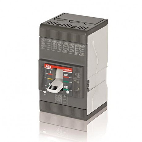 Силовой автомат ABB Tmax XT1 160А, TMD, 50кА, 3P, 80А, 1SDA0 67433 R1