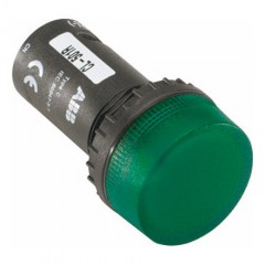 ABB Лампа CL-504G зеленый со встроенным светодиодом 48В AC//DC, 1SFA619402R5042