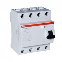 Устройства защитного отключения (УЗО) ABB F200AC 4P 63А, 30 мА ( AC ), F204 AC-63//0,03
