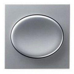 Рамка 1 пост ABB TACTO, серебристый, 5571 PL