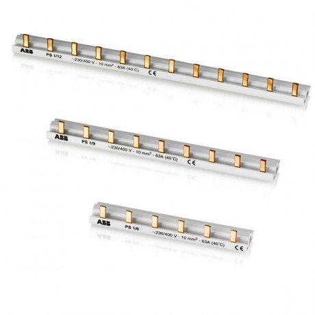 ABB 1ф.шина к. 3мод.63А PS1//3, PS1//3