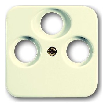 Накладка на розетку телевизионную ABB BUSCH-DURO, скрытый монтаж, слоновая кость, 1743-03-212-500