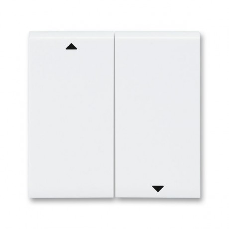 Клавиша для жалюзийного выключателя ABB LEVIT, белый, ND3559H-A447//1 03