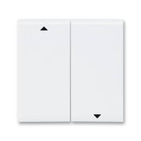 Клавиша для жалюзийного выключателя ABB LEVIT, белый, ND3559H-A447//1 03