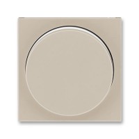 Накладка на светорегулятор поворотный ABB LEVIT, кофе макиато // белый, 3294H-A00123 18