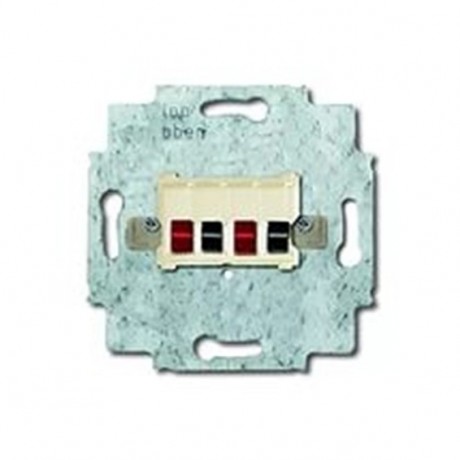 Аудио-розетка ABB коллекции BJE, скрытый монтаж, слоновая кость, 0248//02-101