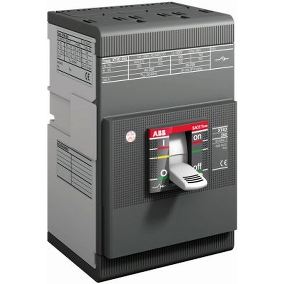 Купить Силовой автомат ABB Tmax XT4 160А, 70кА, 3P, 10А, 1SDA0 68441 R1 ...