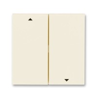 Клавиша для жалюзийного выключателя ABB LEVIT, слоновая кость, ND3559H-A447//1 17