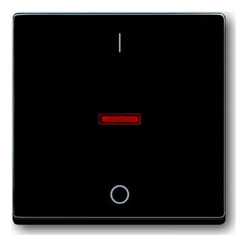 Клавиша ABB, черный, 1788-81BJE