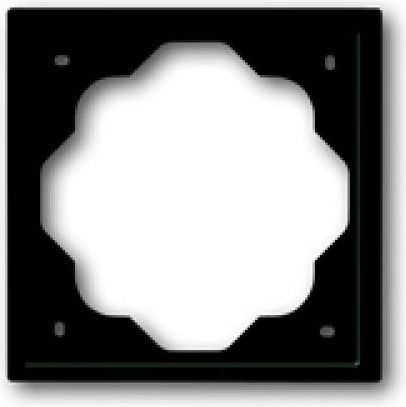 Рамка 1 пост ABB IMPULS, черный бриллиант, 1721-71