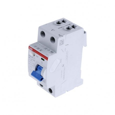 Устройства защитного отключения (УЗО) ABB F200AC 2P 16А, 10 мА ( AC ), F202 AC-16//0,01