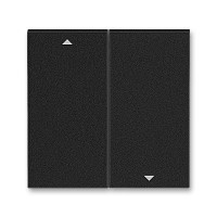 Клавиша для жалюзийного выключателя ABB LEVIT, черный, ND3559H-A447//1 63