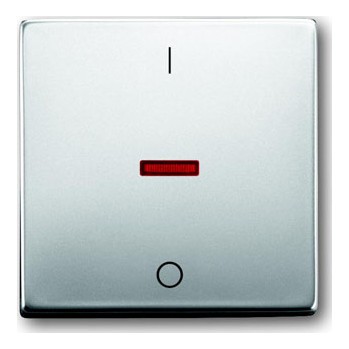 Клавиша ABB PURE СТАЛЬ, сталь, 1788-866