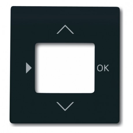 Накладка на таймер ABB IMPULS, черный бархат, 6435-775