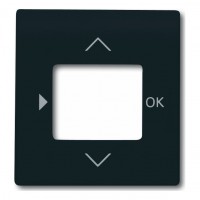 Накладка на таймер ABB IMPULS, черный бархат, 6435-775