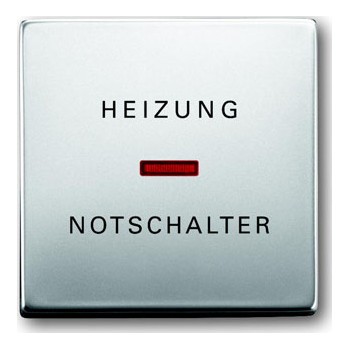 Клавиша ABB PURE СТАЛЬ, сталь, 1789 H-866