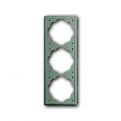 Рамка 3 поста ABB IMPULS, шампань-металлик, 1723-79