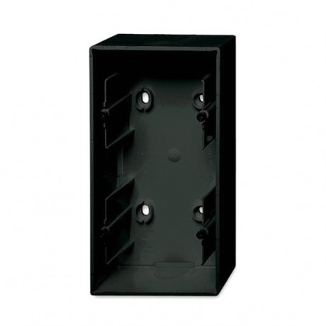 ABB 1799-0-0966 Basic55 Коробка 2-ная для накладного монтажа, chateau-black, 1702-95-507