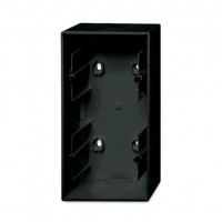 ABB 1799-0-0966 Basic55 Коробка 2-ная для накладного монтажа, chateau-black, 1702-95-507