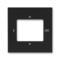 Накладка на таймер ABB LEVIT, антрацит, 3299H-A40100 63