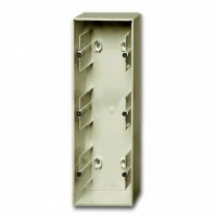 ABB 1799-0-0964 Basic55 Коробка 3-ная для накладного монтажа, шампань, 1703-93-507