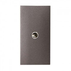 Механизм розетки ABB ZENIT, скрытый монтаж, антрацит, N2155.4 AN