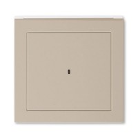 Накладка на карточный выключатель ABB LEVIT, кофе макиато // белый, 3559H-A00700 18