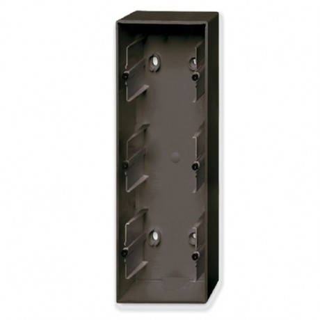 ABB 1799-0-0967 Basic55 Коробка 3-ная для накладного монтажа, chateau-black, 1703-95-507