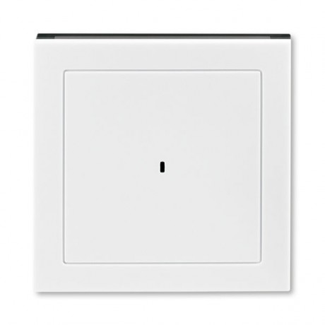 Накладка на карточный выключатель ABB LEVIT, белый // дымчатый черный, 3559H-A00700 62