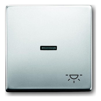 Клавиша ABB PURE СТАЛЬ, сталь, 1789 LI-866