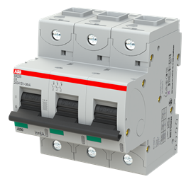 Автоматический выключатель ABB S800N 3P 6А (C) 36кА, S803N C6