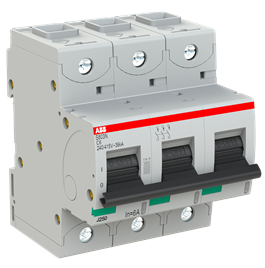 Автоматический выключатель ABB S800N 3P 6А (C) 36кА, S803N C6