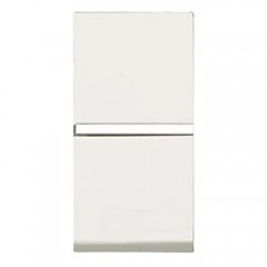 Переключатель 1-клавишный перекрестный ABB ZENIT, альпийский белый, N2110 BL