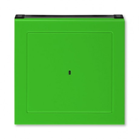 Накладка на карточный выключатель ABB LEVIT, зеленый // дымчатый черный, 3559H-A00700 67