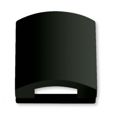 Рамка промежуточная ABB Basic55 chateau-черный IP20 2CKA001726A0231