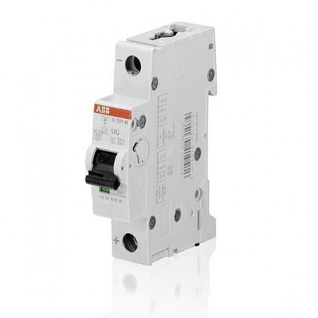 Автоматический выключатель ABB S200 1P 1.6А (C) 10кА, S201M C1,6UC