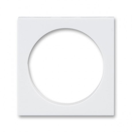 Накладка на розетку ABB LEVIT, с заземлением, белый, ND5519H-B500 03