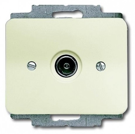 Розетка ABB BUSCH-DURO, скрытый монтаж, слоновая кость, 1743-01-212-500