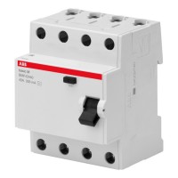 Устройство защитного отключения (УЗО) ABB Basic M 4P 25А 0.5 кА, 100 мА ( AC ), BMF42425
