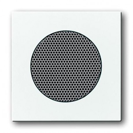 Накладка на динамик ABB, альпийский белый, 8253-84