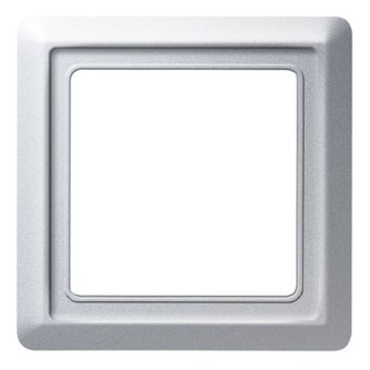 Рамка 1 пост ABB ALLWETTER, алюминий, 2101-33