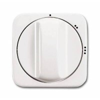 Накладка на поворотный выключатель ABB REFLEX, альпийский белый, 2542 DR//02-214