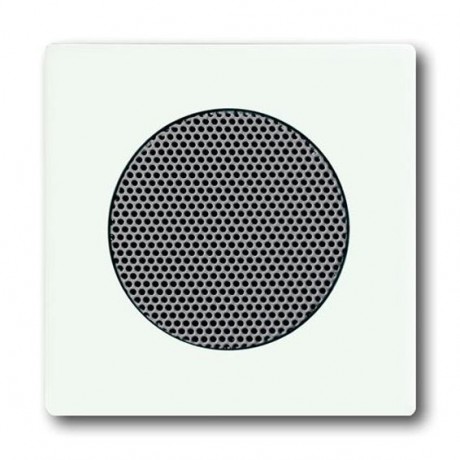 Накладка на динамик ABB FUTURE, белый бархат, 8253-884