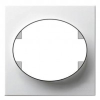 Рамка 2 поста ABB TACTO, горизонтальная, альпийский белый, 5572.1 BL