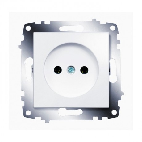 Розетка ABB COSMO, скрытый монтаж, белый, 619-010200-215
