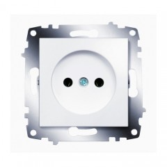Розетка ABB COSMO, скрытый монтаж, белый, 619-010200-215