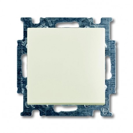 Выключатель 1-клавишный ABB BASIC55, chalet-white, 2006//1 UC-96-507